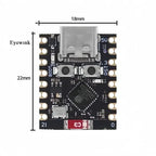 ESP32-C3 Mini Development Board RISC-V WiFi Bluetooth 5.0 IoT Module Compatible with UNO R3 Nano NODEMCU Headers Unsoldered
