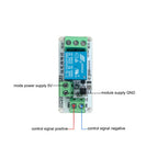 1 Channel Optocoupler Relay Module DC5V Power Supply High/Low Level Trigger Relay Board 3-5.5V Control Logic Signal Voltage