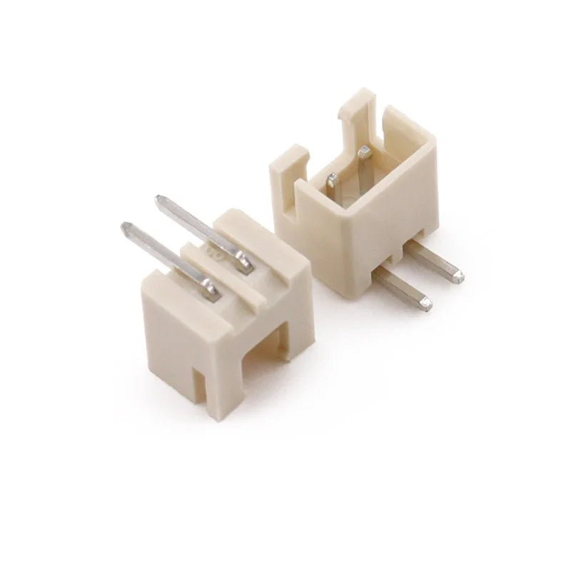 50PCS XH2.54 Right Angle Pin Header Connector 2P 3P 4P 5P 6P  2.54mm Pitch XH for PCB JST 90D RA Wafer