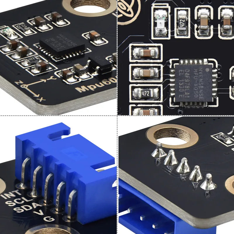 MPU6050 Six Axis Sensor Module 3D Angle 3 Axis Acceleration Gyroscope