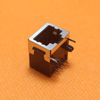 5pcs RJ45 Network jack 8P Modular Network PCB Jack 8P Horizontal LAN Adapter Right Angle Connector with Shield