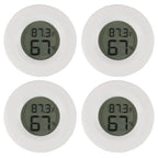 4PCS LCD Digital Thermometer Hygrometer Indoor Room Electronic Temperature Humidity Meter Sensor Gauge Weather Station Home ﻿