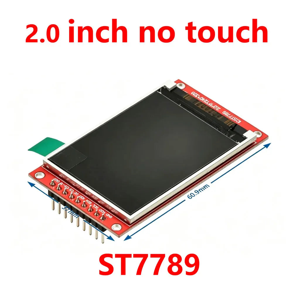 1.44 1.8 2.0 2.2 2.4 2.8 3.2 3.5 inch SPI TFT LCD Screen Colorful Touch Display Module ST7789 ILI9488 480*320 240*320 Drive