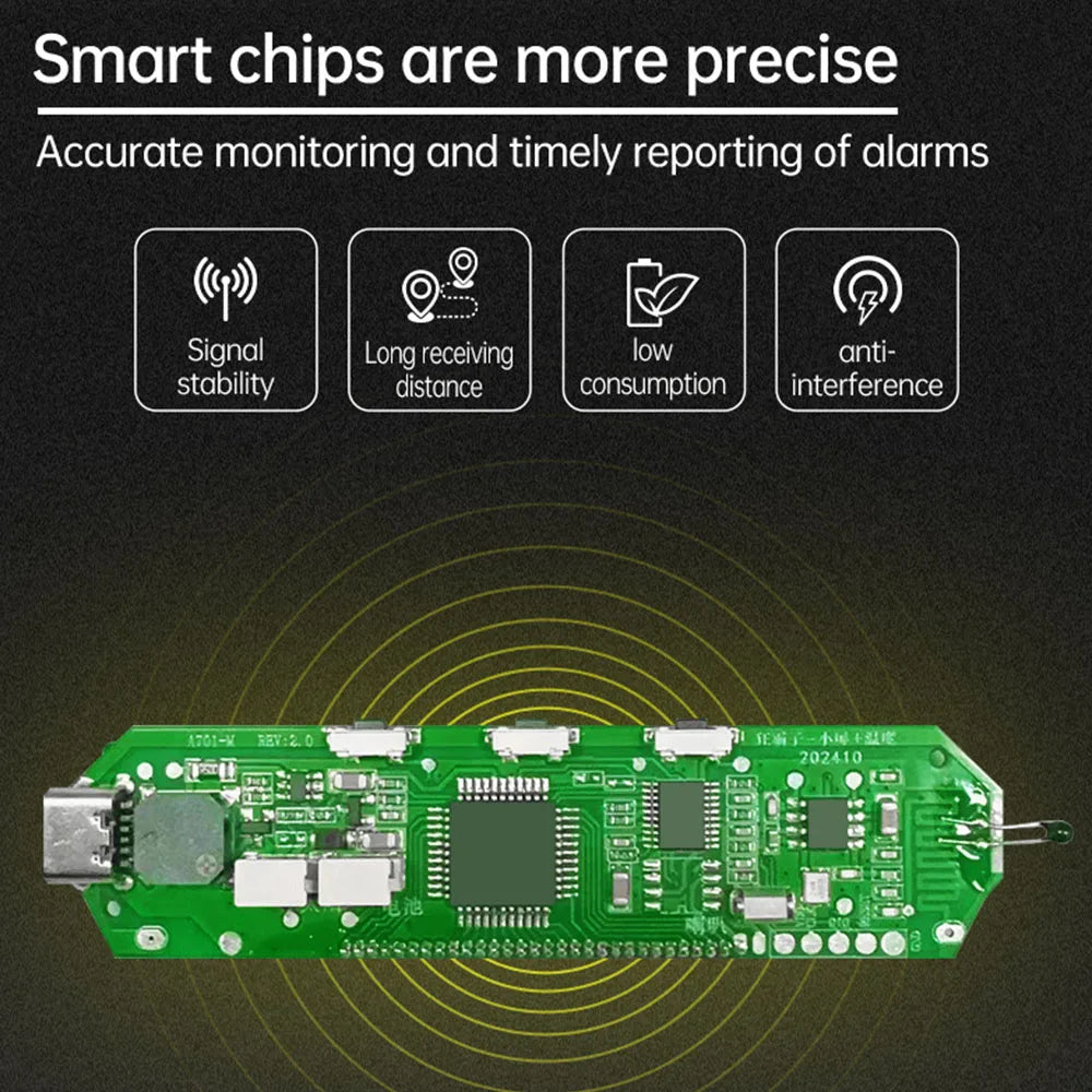 Tire Pressure Monitoring System Auto Security Alarm Systems Solar/USB Powered Tyre Temperature Monitor Car TPMS 4 Sensors