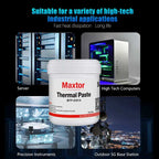 Maxtor 11.2W/mk Thermal Paste High Performance Thermal Conductive Grease for Intel Processor PC CPU GPU PS4 Computer Cooling