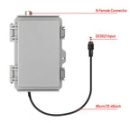 HP1 High Power LoRa Module Wismesh 1w Booster Starter Kits with 20w Solar Power System 6dBi Fiberglass Antenna Mount