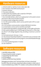 Small System ARM STM32 Development Board STM32F103RCT6/RBT6 32-bit Microcontroller Board for Electronics Projects