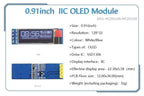 White Word OLED Series 0.91/0.96/1.3 Inch OLED Display Module IIC I2C SPI 128X64 I2C SSD1306 12864 LCD for Arduino