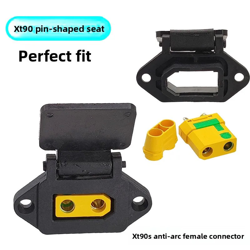 QS8-S Power Charging Plug XT90 Male Female Diamond Shell XT90S Anti-fire Electric Vehicle Lithium Battery Modification Interface