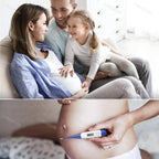 Thermometer for Adults, Soft Head Digital Oral Thermometer for Fever, Basal Thermometer with 15 Seconds Fast Reading