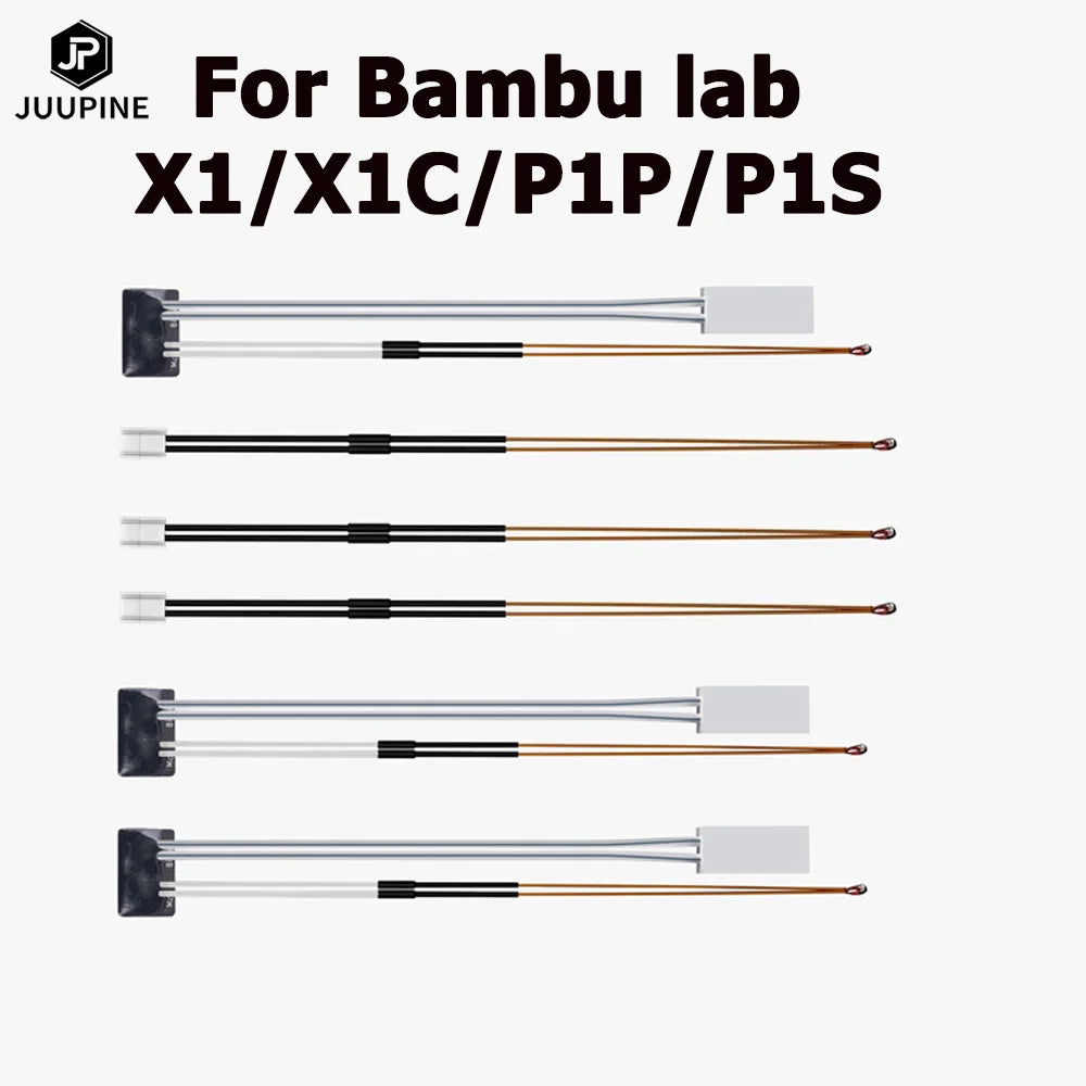 Heater and Thermistor For Bambu Lab P1P X1C P1S X1 X1E V4.0 Upgrade Hot end Print Head 3D Printing Parts for bambulab  P1S