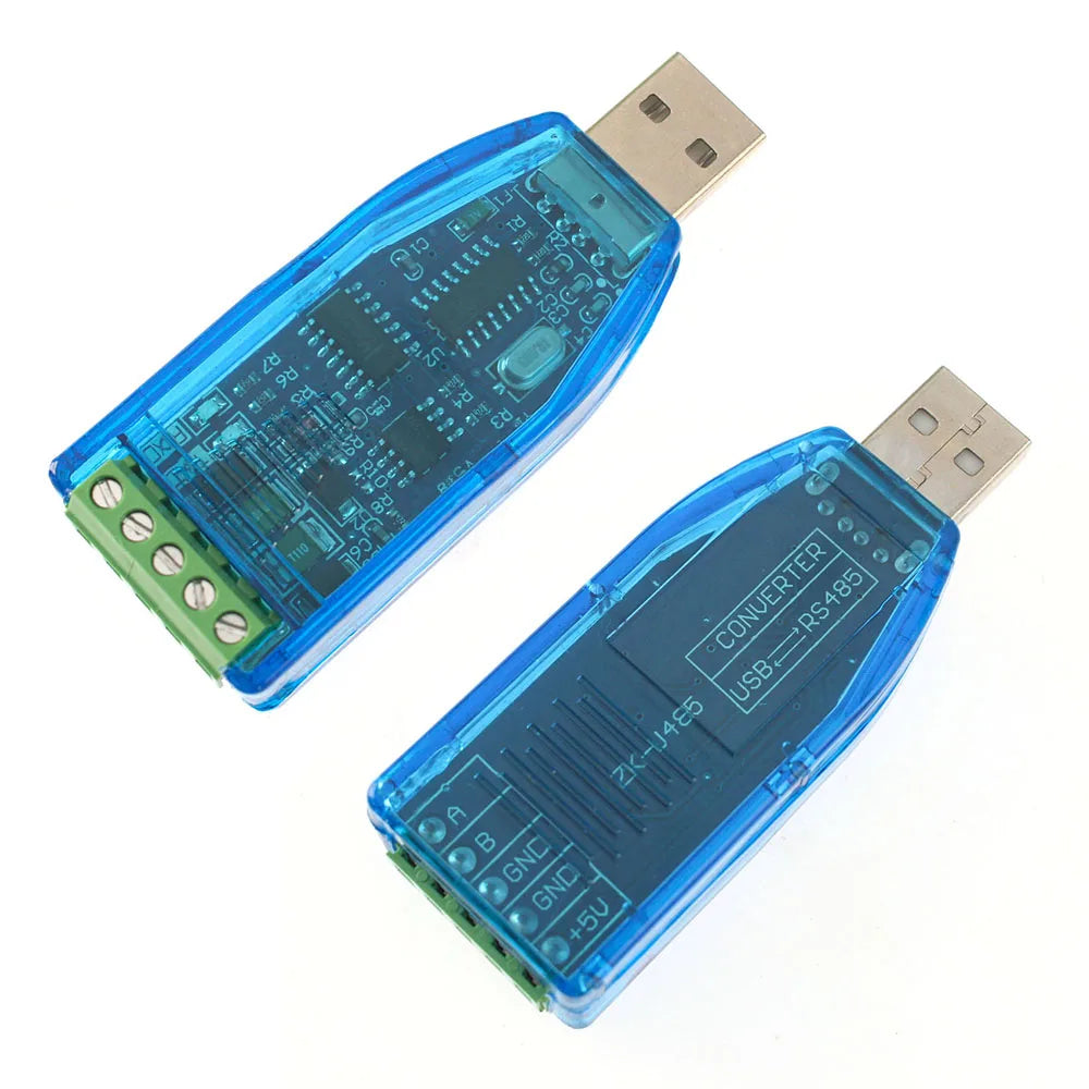 Industrial USB To  RS232 RS485 Converter Module with TVS Protection Bidirectional Half-Duplex Modbus RTU for PLC/SCADA Systems