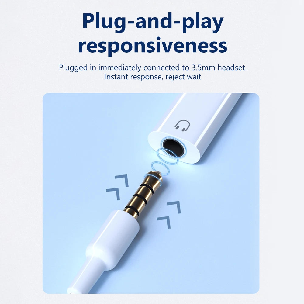 Type C to 3.5 MM Jack AUX Audio Adapter For Huawei Xiaomi Samsung 3.5MM Headphones Connector DAC Converter