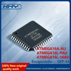 10PCS ATMEGA16A-AU ATMEGA16L-8AU ATMEGA16-16AU SMT TQFP-44 AVR microcontroller 8-bit microcontroller