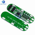 1-5PCS 3S 10A 12V Lithium Battery Charger Protection Board Module for 18650 Li - ion Charging - BMS 11.1V - 12.6V