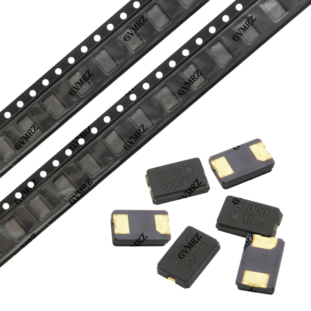 10PCS 12MHz 24MHz 5032 SMD 2Pin Passive Crystal Oscillator - High Precision Quartz Resonator 2P 11.0592MHz 16MHz