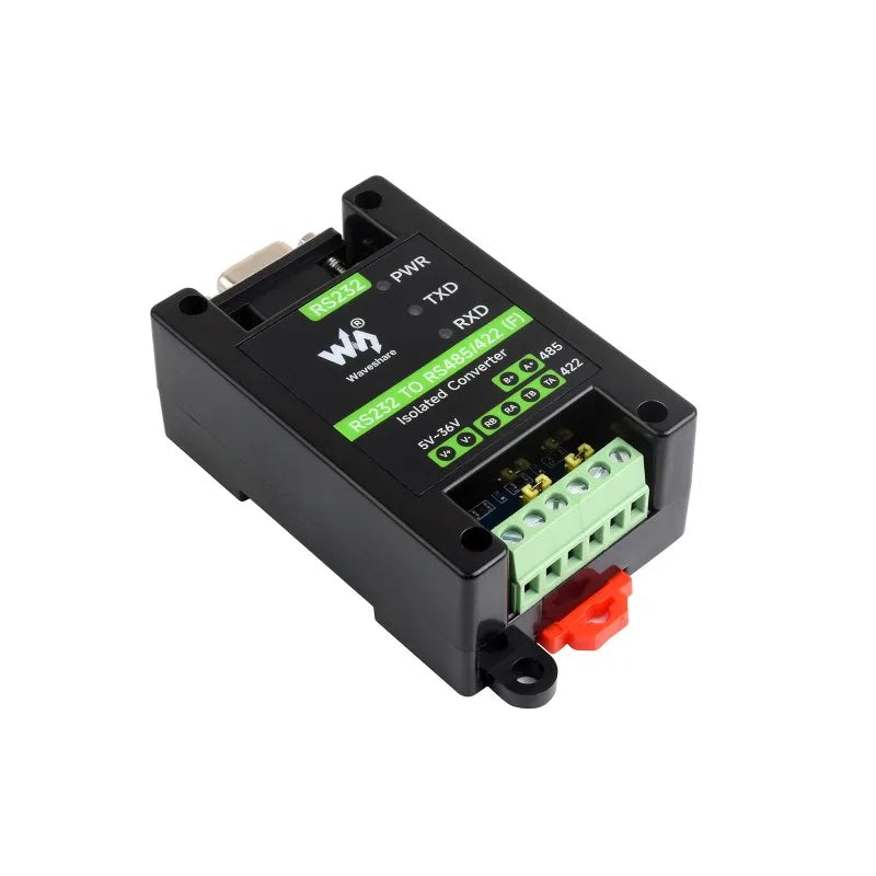 RS232 To RS485 RS422 Active Digital isolated Converter Onboard Original SP3232EEN SP485EEN Chips Options for RS232 DB9 Male