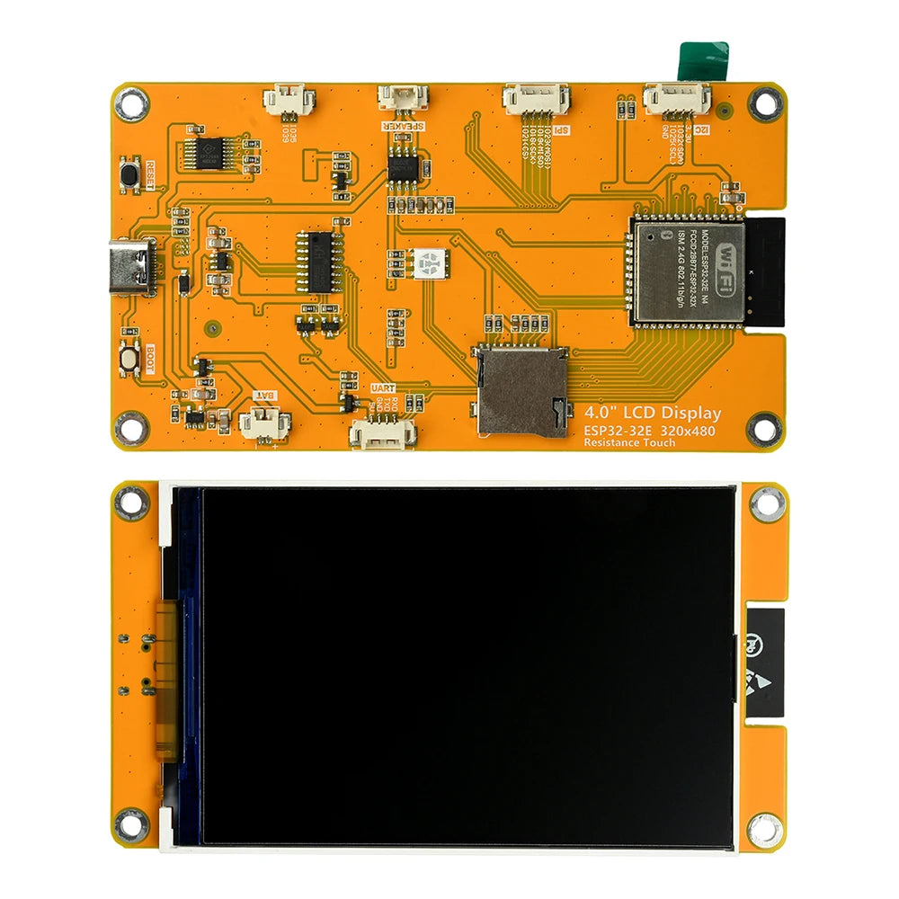 4.0-Inch Touch Screen ESP32 WiFi Bluetooth Development Board 320x480 Resolution ST7789 Driver ESP32-32E Module Type-C