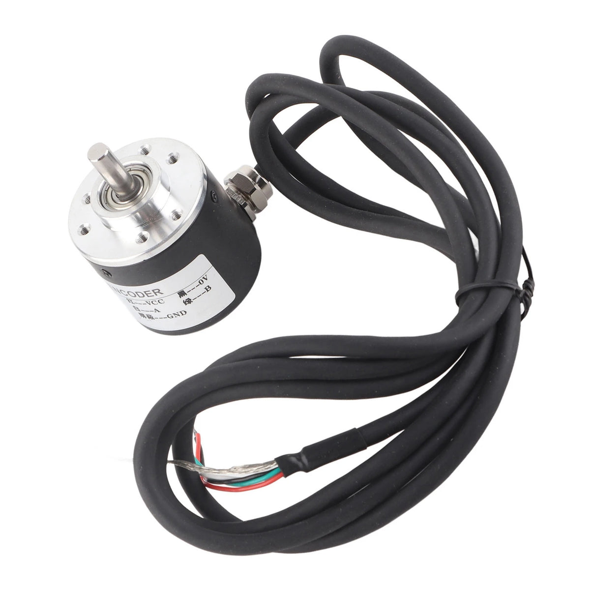 600P/R Magnetoelectric Incremental Rotation Encoder 5V‑24V  2‑Phases Shaft 6mm Magnetoelectric Rotation Encoder Encoder