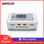 RadioLink IMARS D300 Lipo Battery Charger For RC FPV Airplane Drone Smart Dual Charge 16A AC 300W DC 700W Lipo Balance Charger