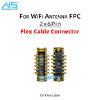 10Pcs/Lot 2*6Pin 12Pin FPC On WiFi Antenna Flex Cable Connector For Samsung Galaxy S21 S20 S22 Ultra S21Ultra S22Ultra S20Ultra