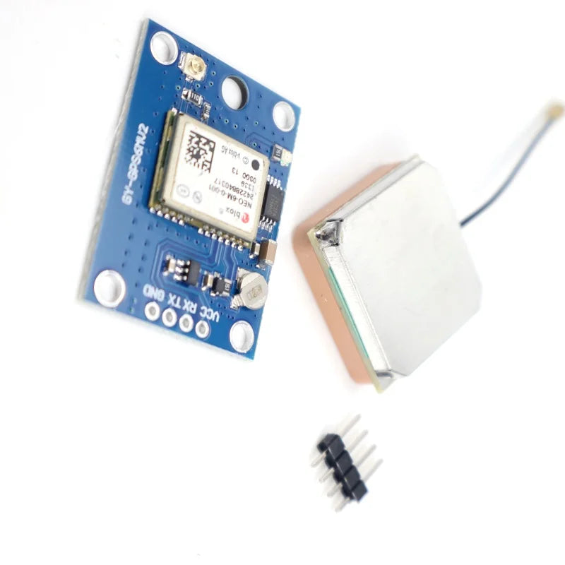 1 Pcs GY-NEO6MV2 NEO-6M GPS Module with 6M Antenna Flight Control EEPROM 3.3V-5V for Arduino APM2.5 DIY Electronics