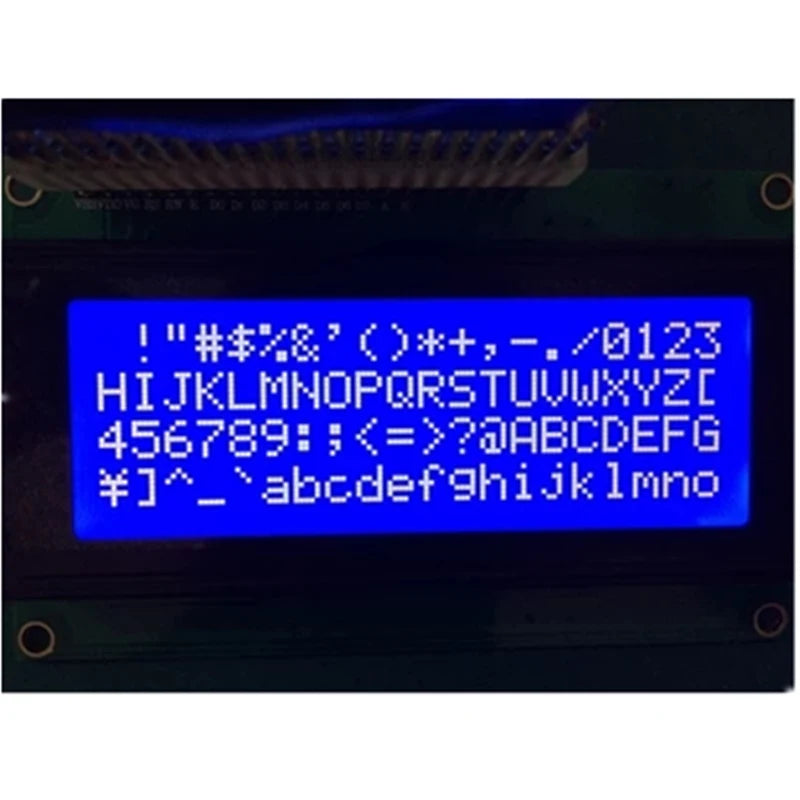 10PCS 20X4 2004 204 20*4 Character LCD Display Module Blue Yellow LCD English Font For 3D Printer For IIC Interface