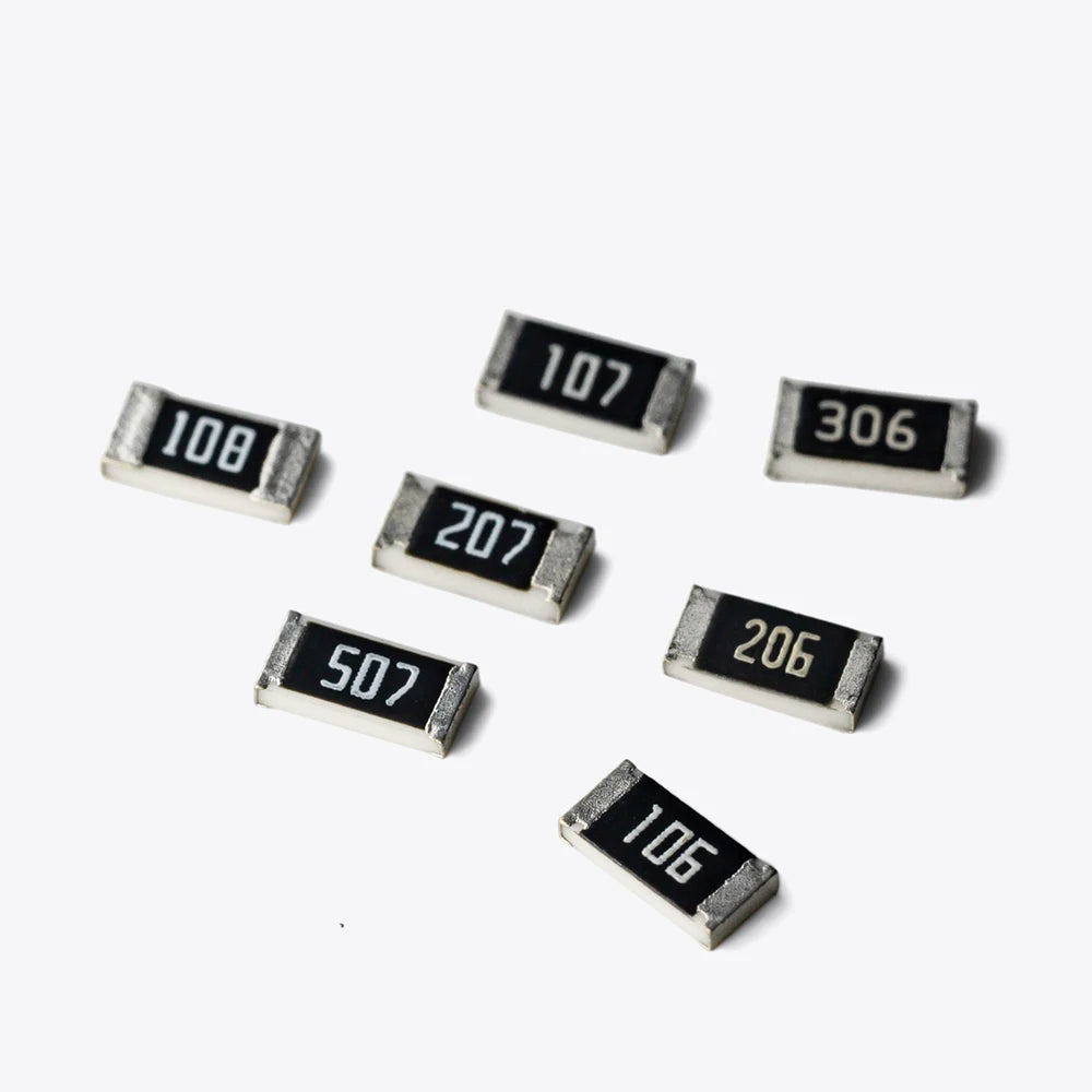 1206 SMD Chip Resistor 1/4W 5% 3216 10M 20M 22M 30M 47M 51M 100M 200M 500M 1000M 1G ohm 107 207 507 108 High megohm