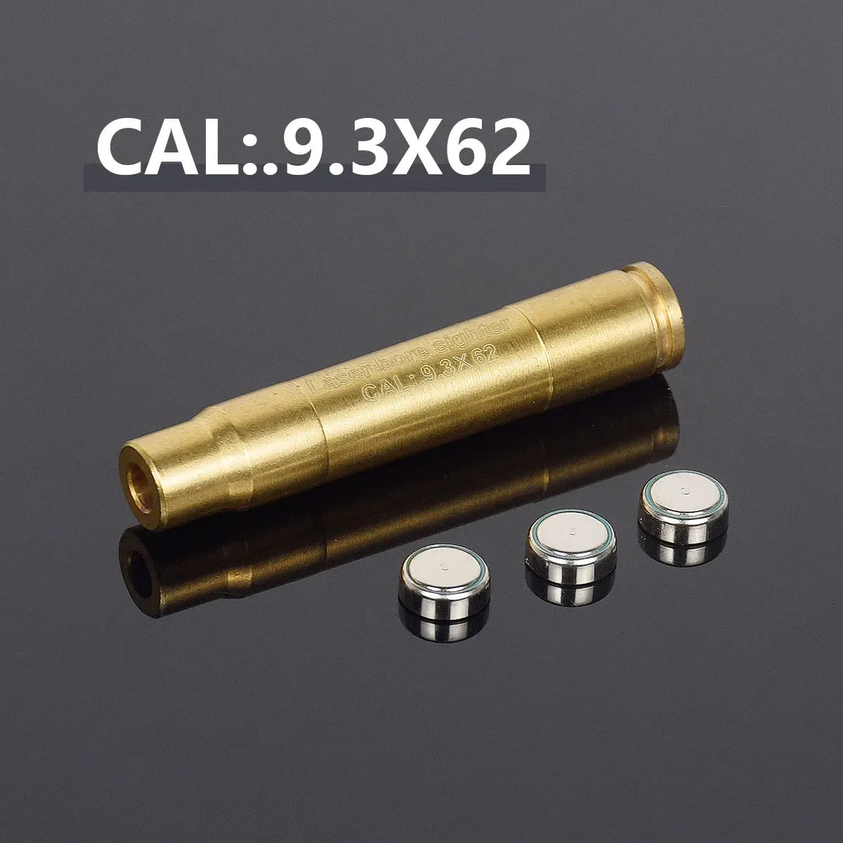 12GA 20GA .308 .223 5.45x39 7.62x39 9x19mm.338 Gauge Red Laser Bore Sighter Training Bullet Boresighter CAL Cartridge Caliber