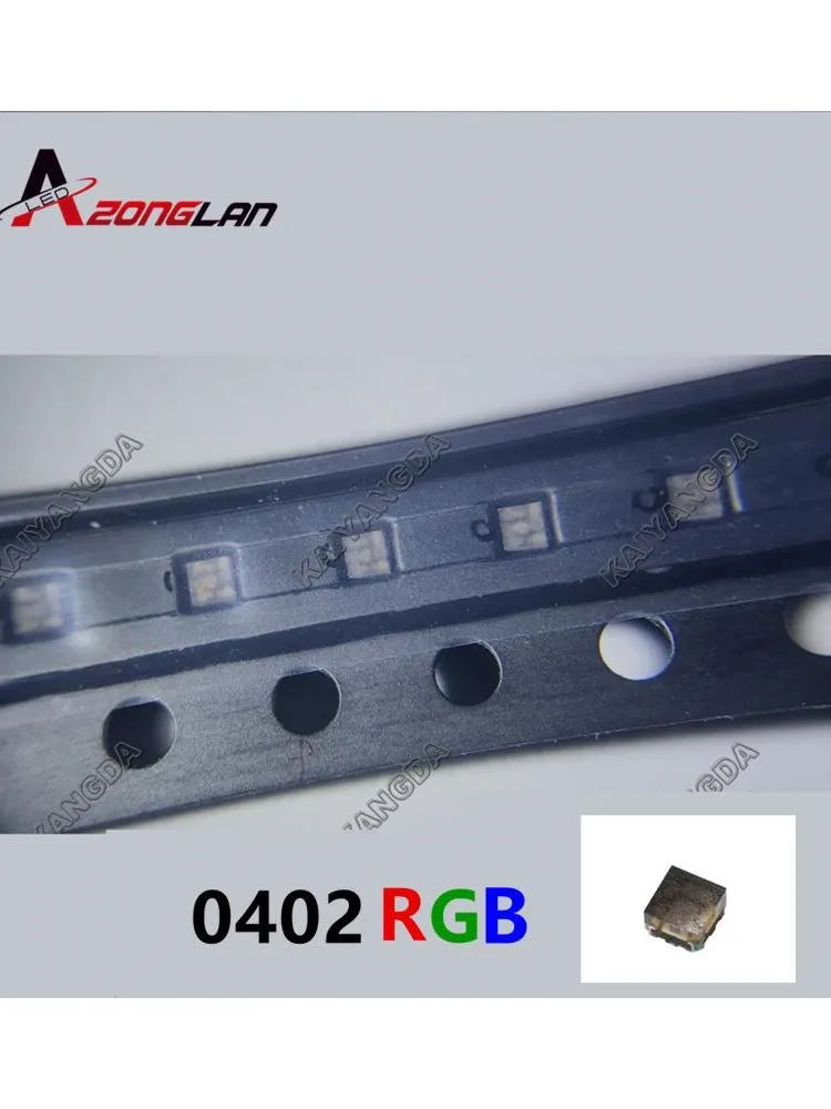100pcs SMD LED 0402 1615 0807 1206 5050 3528 RGB 4Pin Diode LED High quality, high brightness color red green blue