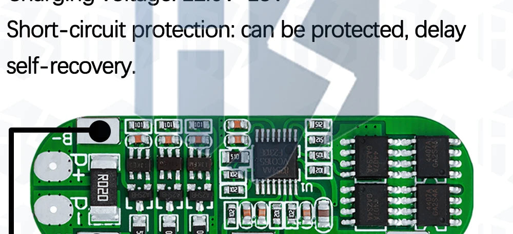 1-5PCS 3S 10A 12V Lithium Battery Charger Protection Board Module for 18650 Li - ion Charging - BMS 11.1V - 12.6V