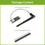 Waveshare ESP32-S3 Microcontroller, 2.4GHz Wi-Fi Development Board, 240MHz Dual Core Processor, ESP32-S3-WROOM-1-N8R8 Module