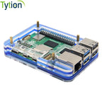 Raspberry Pi 5 Case 5 Layers Acrylic Compatible with Raspberry Pi 5 Active Cooler