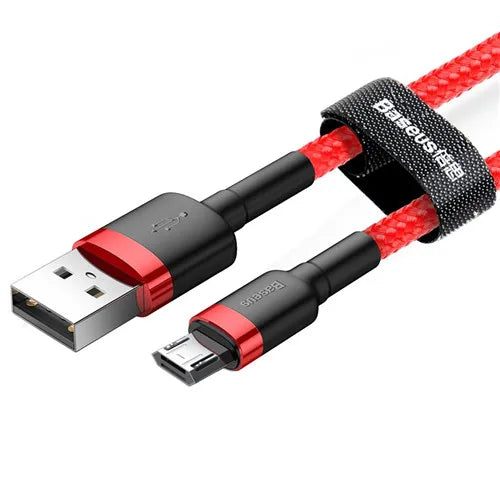 Baseus USB Micro Cable Quick Charge 3.0 Cable Fast Charging for Huawei P30 Xiaomi USB-C Charger Wire