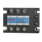 CKELE ZG33 3 Phase Solid State Relay SSR 10A 25A 40A 50A 60A 80A 100A 120A DC 3-32V Control AC 90-480V 380VAC