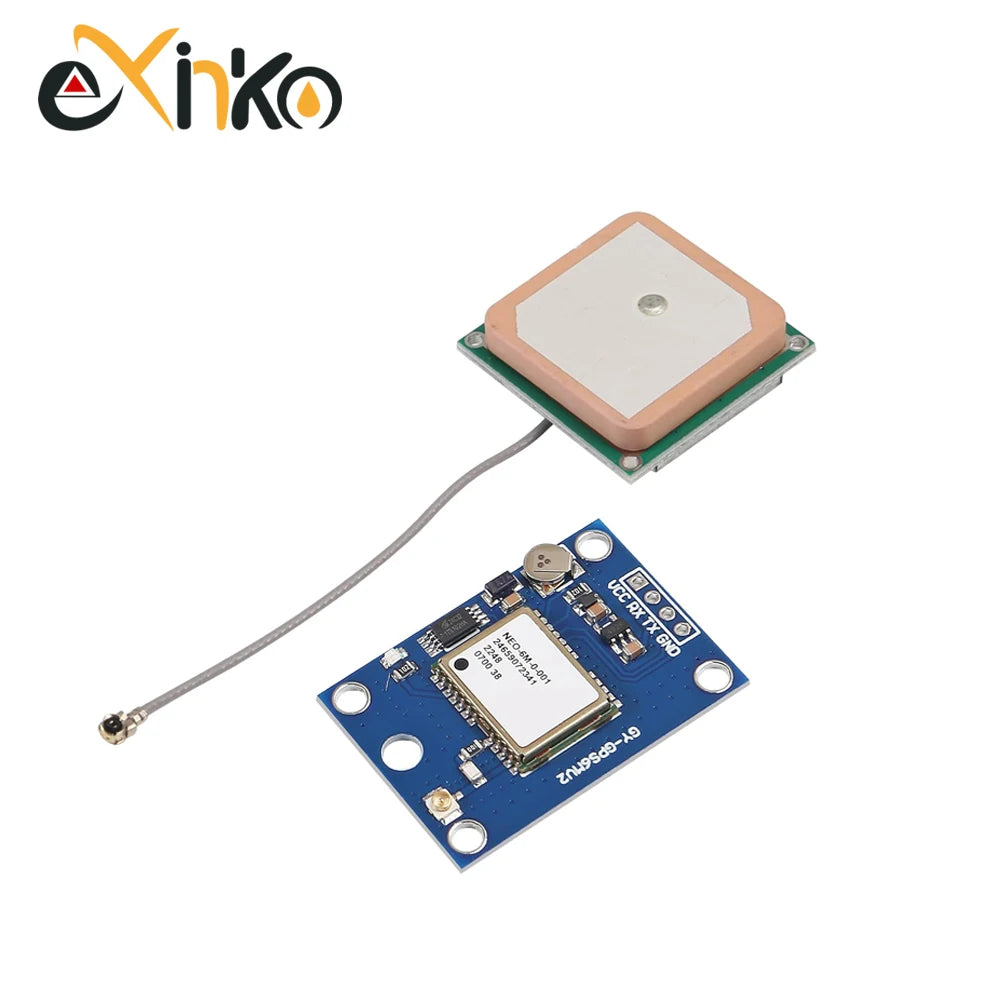 1-10pcs GY-NEO6MV2 New NEO-6M GPS Module NEO6MV2 with Flight Control EEPROM MWC APM2.5 large Antenna for arduino
