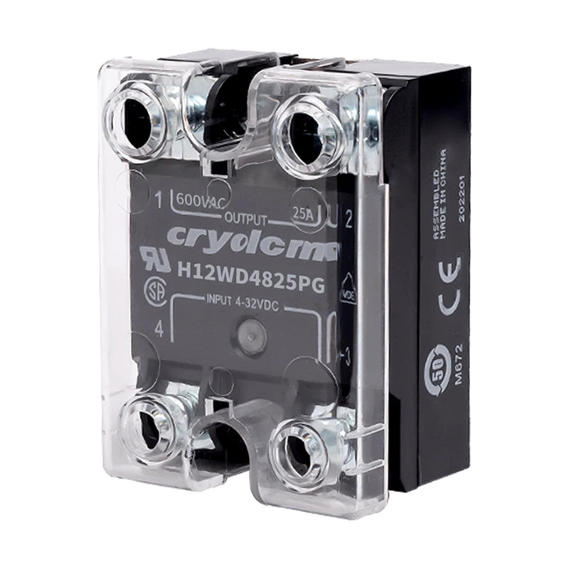 Crydom The Solid-State Relay H12WD4890PG ELS4850S Is Compatible With 4825PG, 4875PG, and 48125PG Original Product