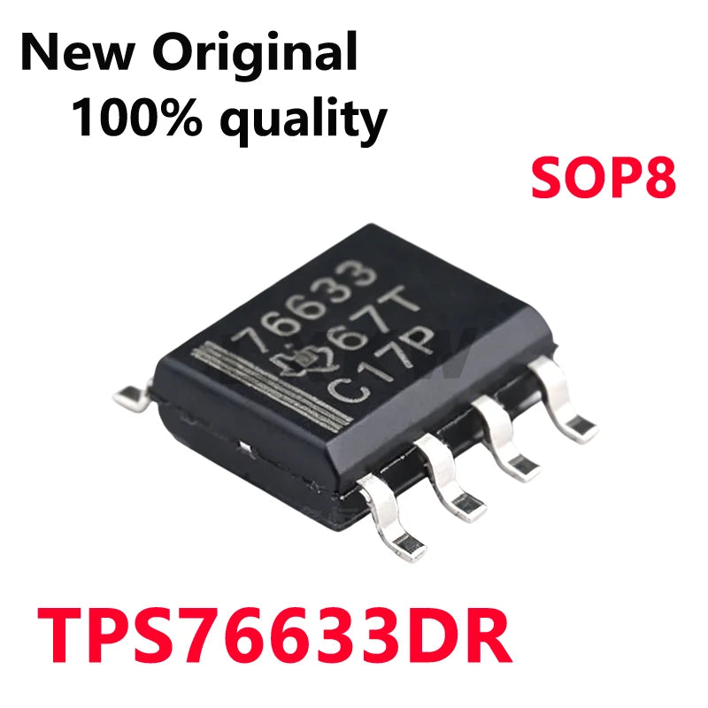 5-10/PCS New TPS76633DR TPS76633 76633 SOP8 Original Linear voltage regulator chip In Stock