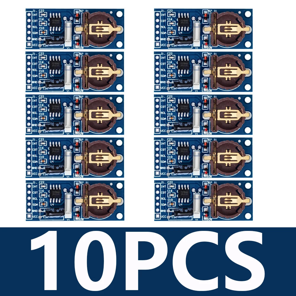 1~10PCS PCF8563 PCF8563T 8563 IIC Real Time Clock RTC Module Board Good than DS3231 AT24C32 3.3V EGBO