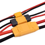 Amass XT60 Cable Connector Male Female XT60H Plug with Sheath Cover 14AWG 12AWG Silicon Wire  XT90 for RC Lipo Battery FPV Drone