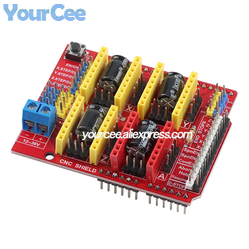 CNC Shield V3 Engraving Machine Expansion Board 3D Printer A4988 Driver Expansion Board Module for Arduino