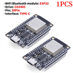1-3Set E32 CH340C Development Board TYPE-C / Micro USB WiFi+Bluetooth Ultra-Low Power Consumption SPI Wireless Module