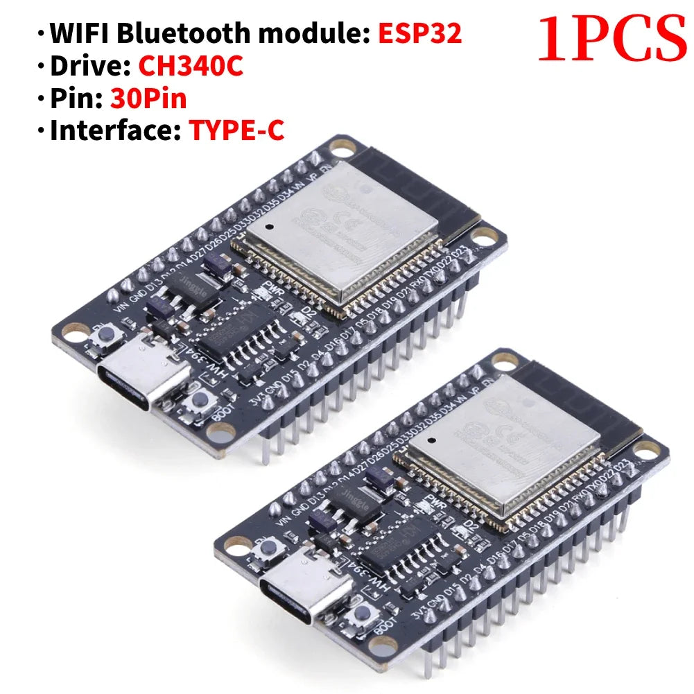 1-3Set E32 CH340C Development Board TYPE-C / Micro USB WiFi+Bluetooth Ultra-Low Power Consumption SPI Wireless Module
