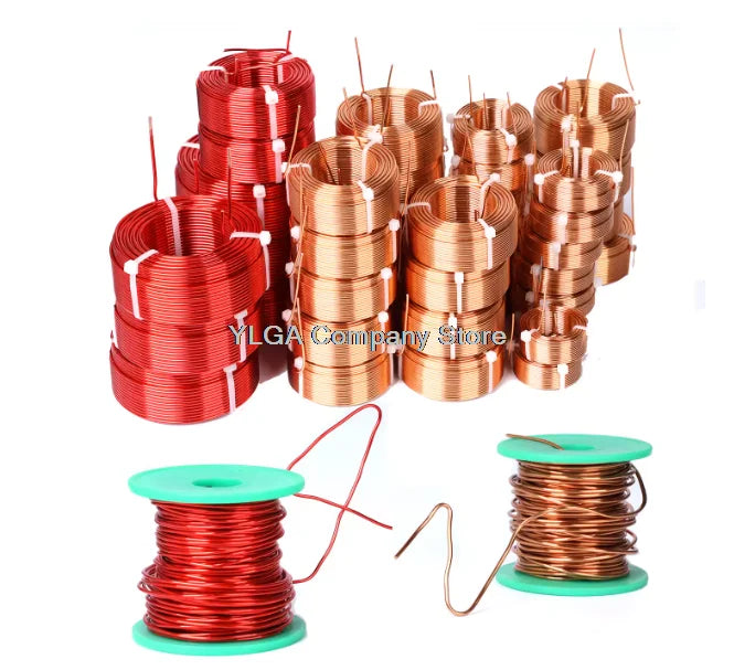 1.2mm speaker frequency divider inductor coil hollow oxygen free copper 4N high-purity customized audio accessories