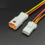 2P 3P 4P 6P 8P 0.6 MM Waterproof Wire Connector Plug Male And Female Socket With Cable JST JWPF Electrical Connectors