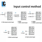 LCTC Voltage Regulator Module 380V Three Phase Solid State Relay 25A 40A 60A 100A 150A 200A SSR Fully Isolated Intelligent AC