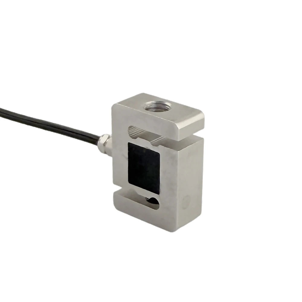 S-Type Force Sensor 10/20/50/100kg Micro Weighting Sensor with M8 Thread, Tension Pressure Transducer for Automation Control
