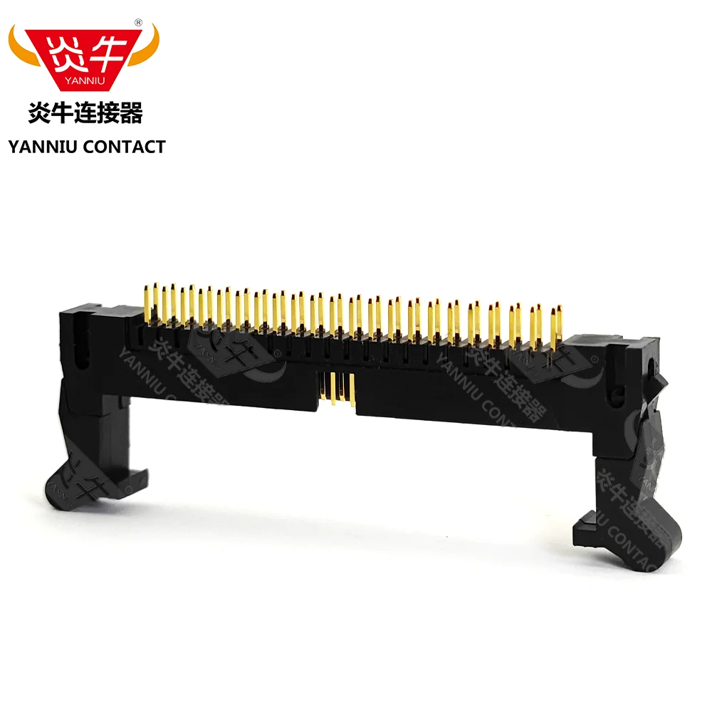 50Pcs DC2  6p-64P 2.0mm PITCH IDC SOCKET CONNECTORS ISP JTAG HEADER   YANNIU  High Temperature Resistance  Electroplate Gild 3Au