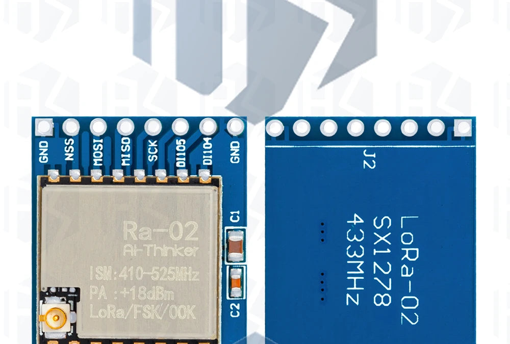 433MHZ SX1278 LoRa Module 433M 10KM Ra-02 Wireless Spread Spectrum Transmission Board 2.4G IPX Antenna for Smart Home