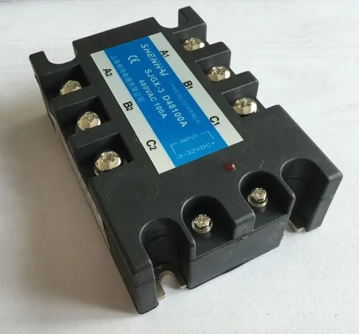 SJGX-3 JGX-3 Three-phase solid state relay D4810 D4825 D4840 D4860 D4880 D48100 D48120 D48150 3-32VDC to 480VAC
